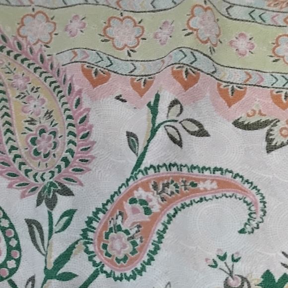 Rose & Olive Floral Paisley Pants - Pastel Mix - Picture 4 of 5